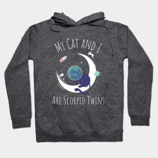 Zodiac Shirts: Scorpio cat Hoodie